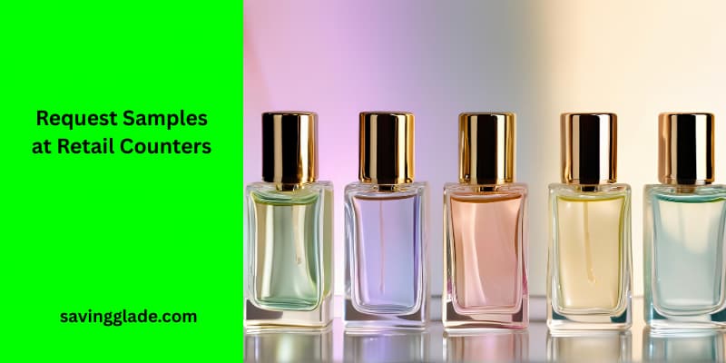 Request Samples at Retail Counters