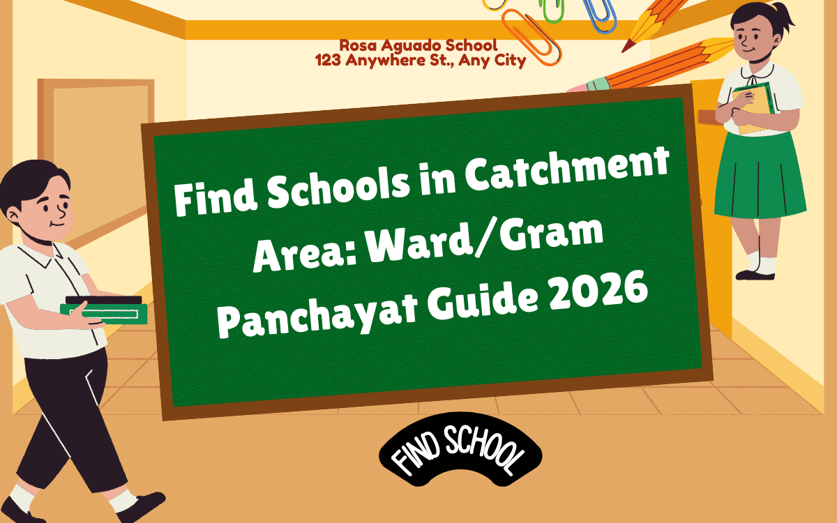 Find Schools in Catchment Area: Ward/Gram Panchayat Guide 2026