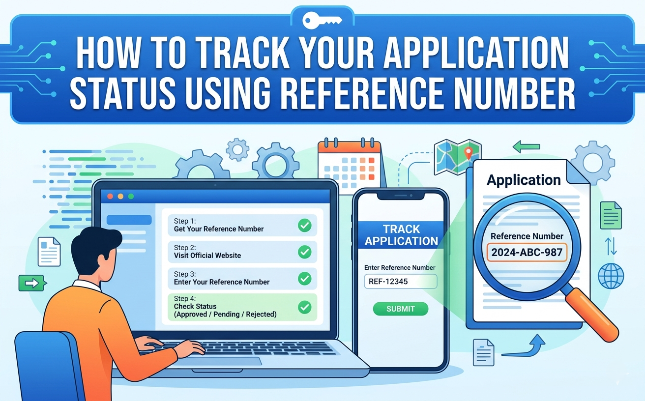 Track Application Status Using Reference Number (2026 Guide)