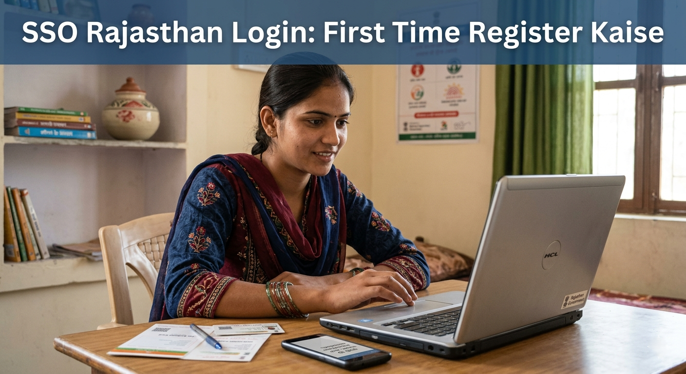 SSO Rajasthan Login: First Time Register Kaise