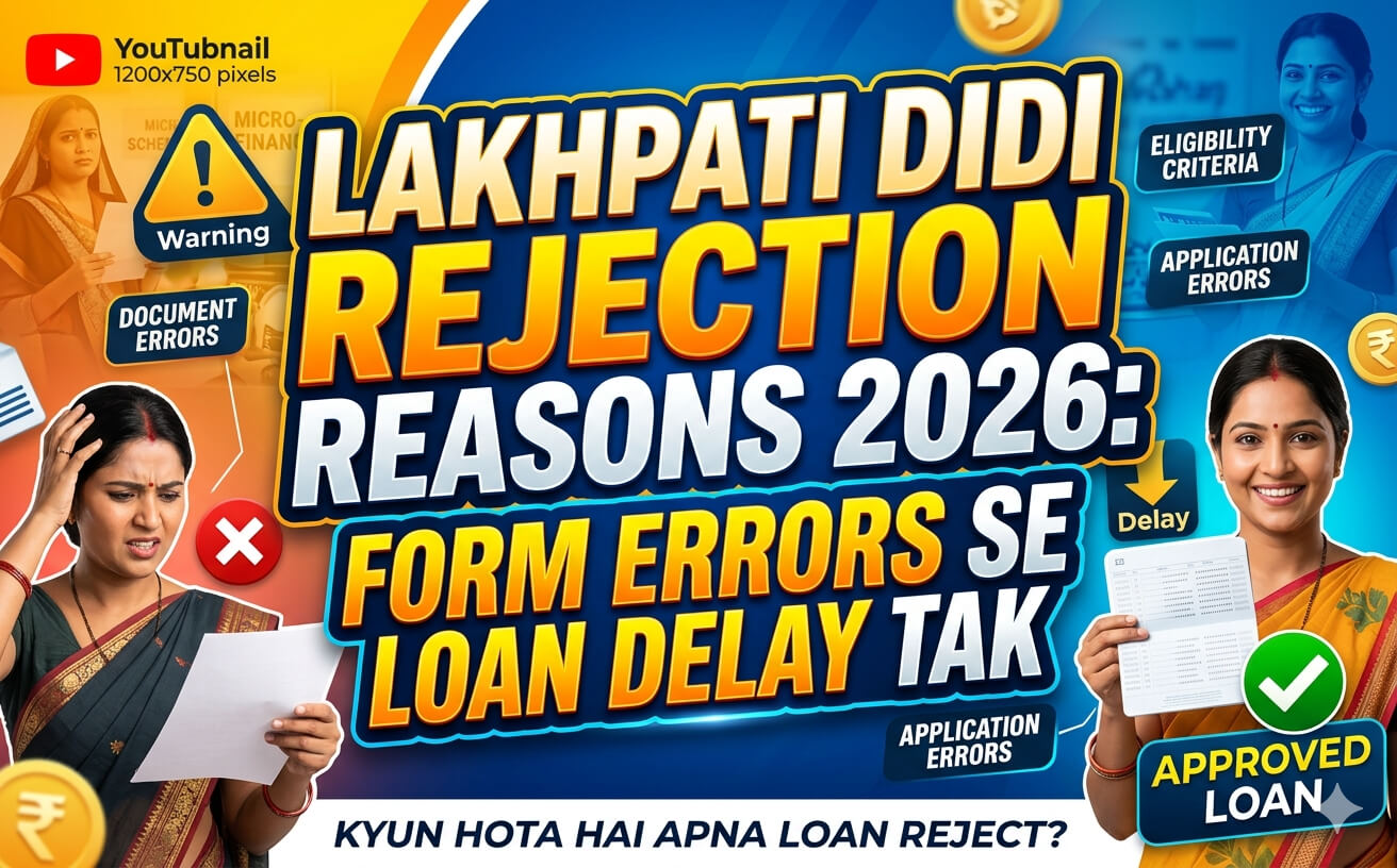 lakhpati-didi-rejection-reasons-2026-form-errors-se-loan-delay-tak